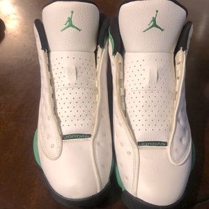 2020 Jordan 13 Retro in Lucky Green